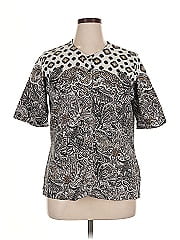 Isaac Mizrahi Live! Short Sleeve Blouse