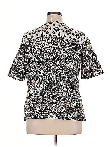 Isaac Mizrahi LIVE! Short Sleeve Blouse (view 2)