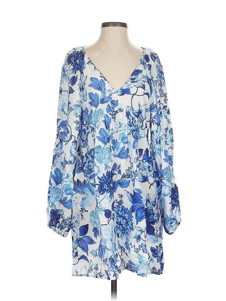 Pre-owned H&m Casual Dress In Blue