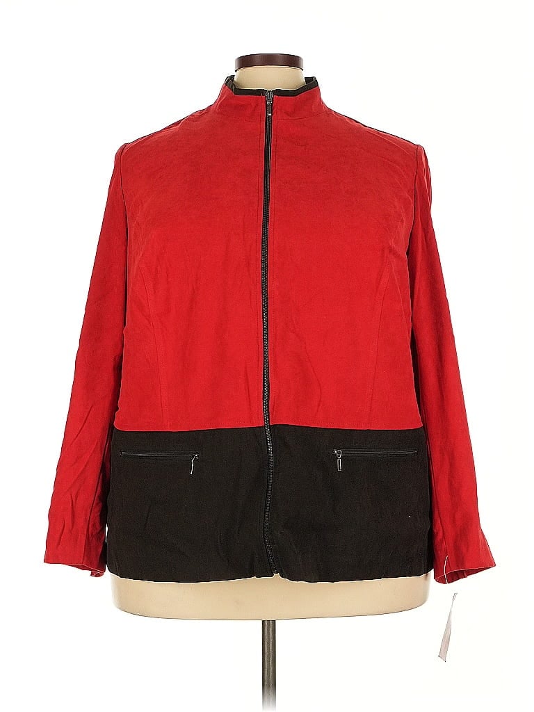 Pre-owned Jm Collection Jacket In Red