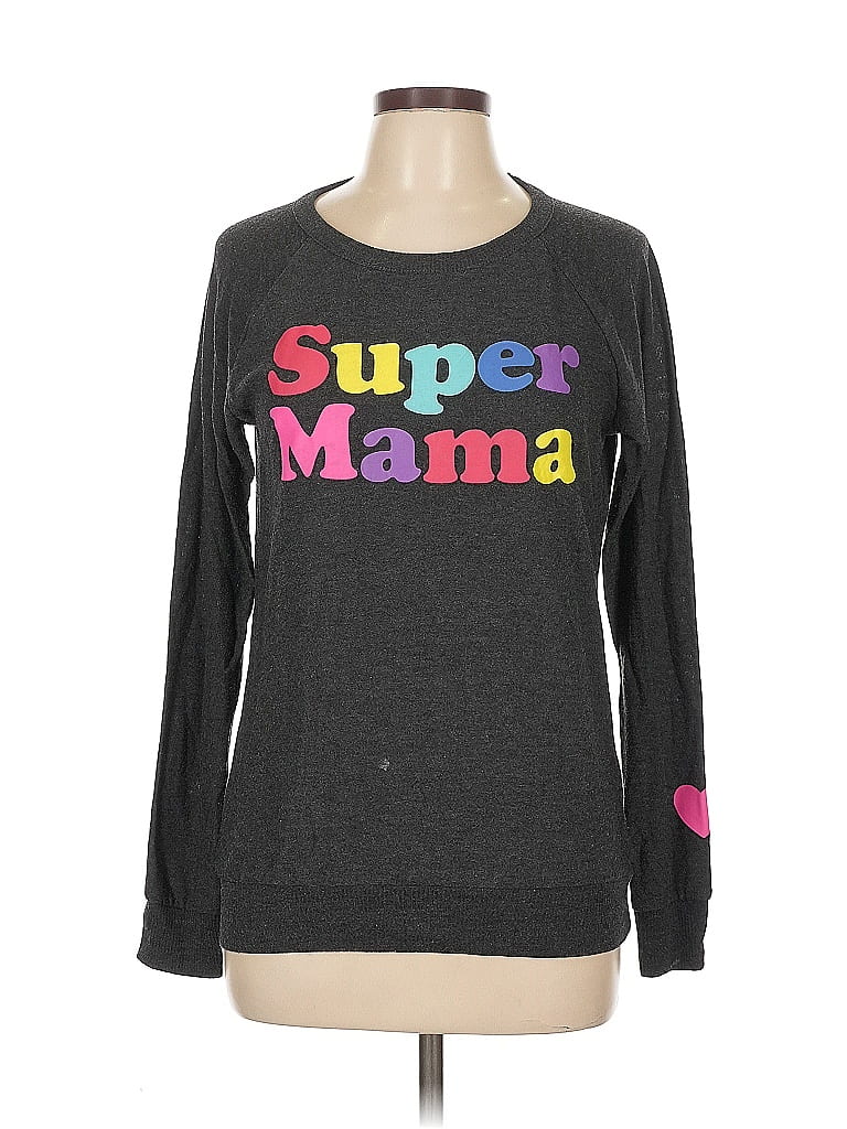 Pre-owned Chaser Sweatshirt In Gray