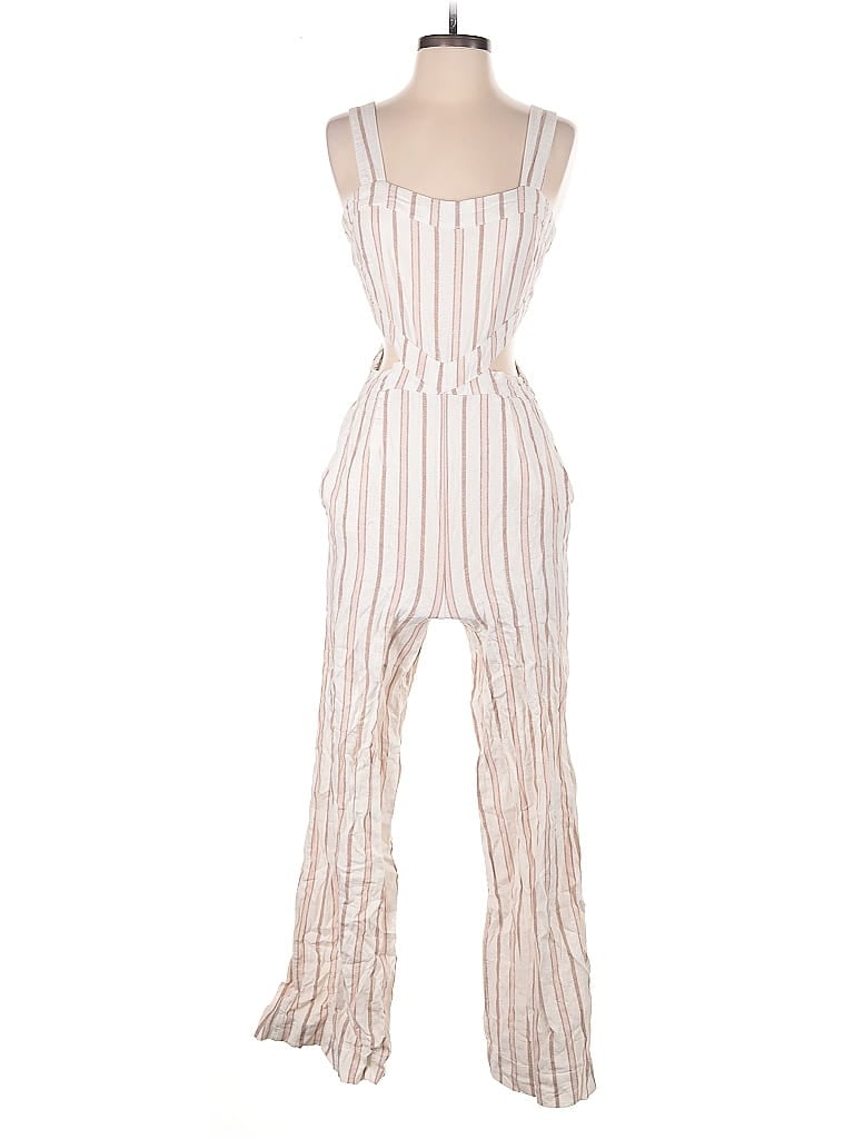 Pre-owned Sam Edelman Jumpsuit In White
