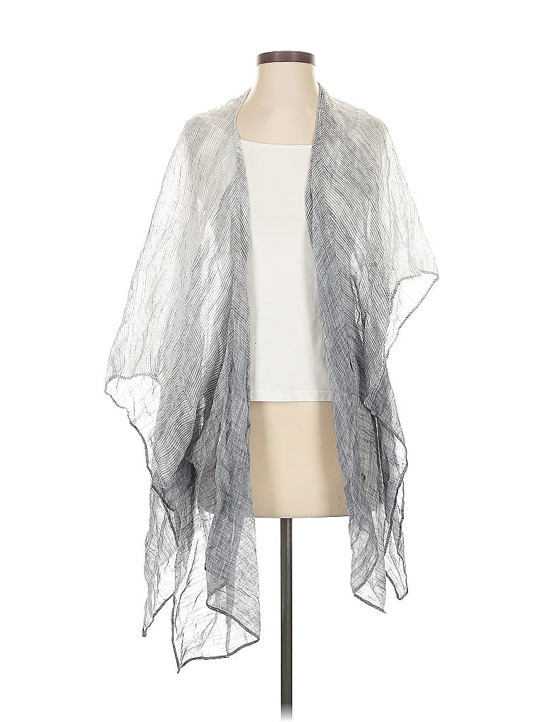 Pre-owned Universal Thread Kimono In Gray