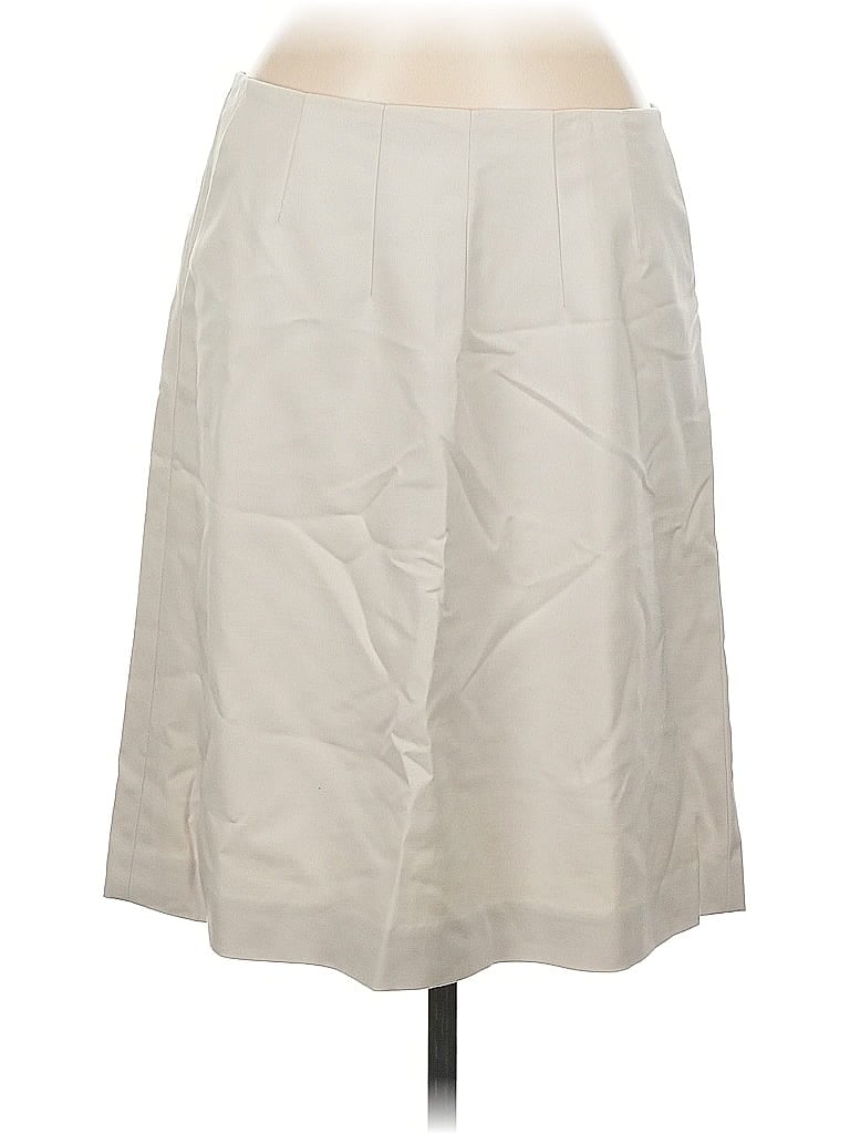 Click to view more detailed imagery on our partner's website Pre-owned Banana Republic Formal Skirt In White