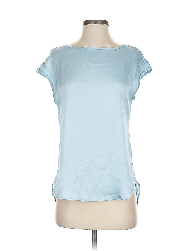 Pre-owned Banana Republic Short Sleeve T-shirt In Blue