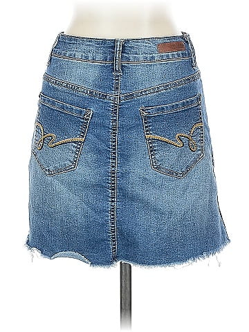 Wallflower Denim Skirt (view 2)