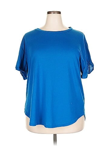 Shein Curve Short Sleeve T-Shirt (view 1)