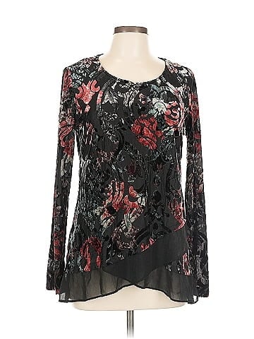 Karen Kane Long Sleeve Blouse (view 1)