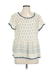 Sigrid Olsen Short Sleeve Top