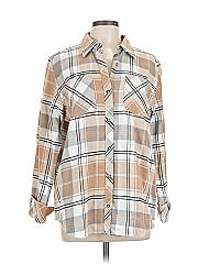 Natural Reflections Long Sleeve Button Down Shirt