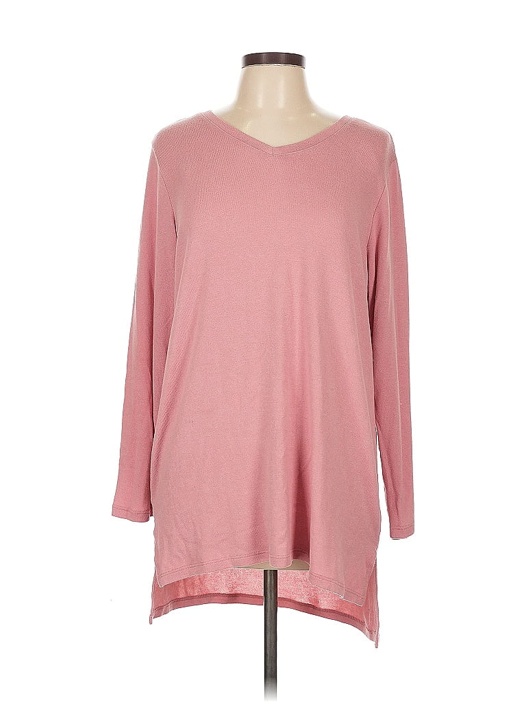 Click to view more detailed imagery on our partner's website Pre-owned Ashley Stewart Pullover Sweater In Pink