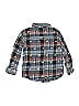 Hatley 100% Cotton Plaid Blue Long Sleeve Button-Down Shirt Size 6 - photo 2