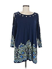 Jm Collection 3/4 Sleeve Blouse