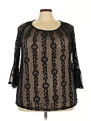 Liz Claiborne Career 3/4 Sleeve Blouse