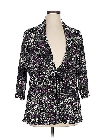 Notations 3/4 Sleeve Blouse (view 1)