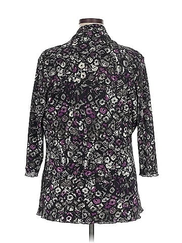 Notations 3/4 Sleeve Blouse (view 2)