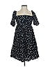 Maeve Stars Blue Casual Dress Size 2 - photo 1