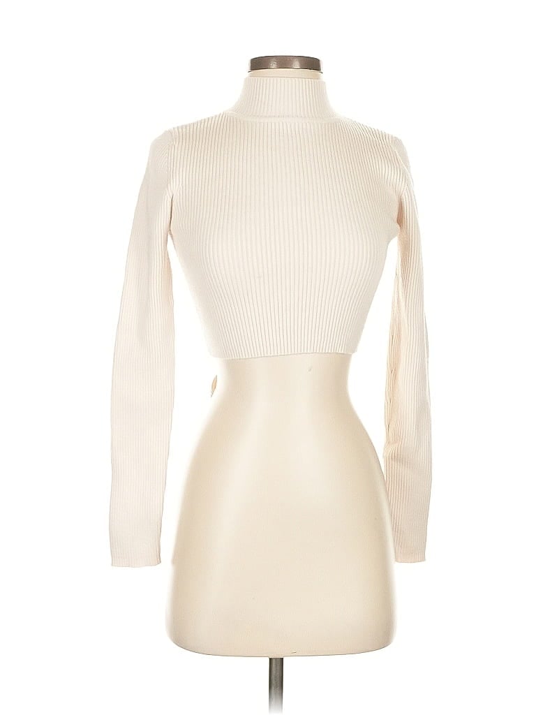 Click to view more detailed imagery on our partner's website Pre-owned Zara Long Sleeve Turtleneck In White