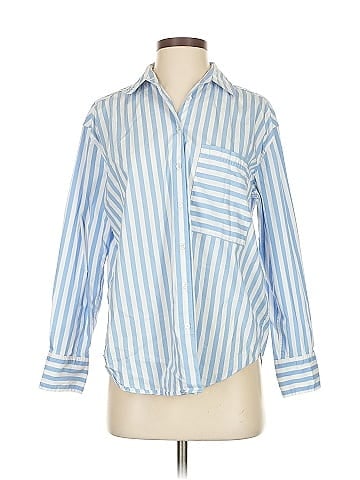 AYR 3/4 Sleeve Button-Down Shirt (view 1)