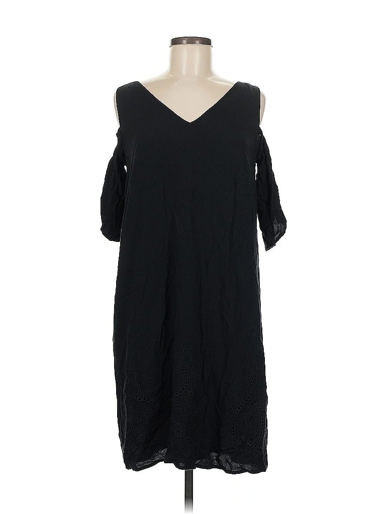 Pre-owned Mossimo Casual Dress In Black