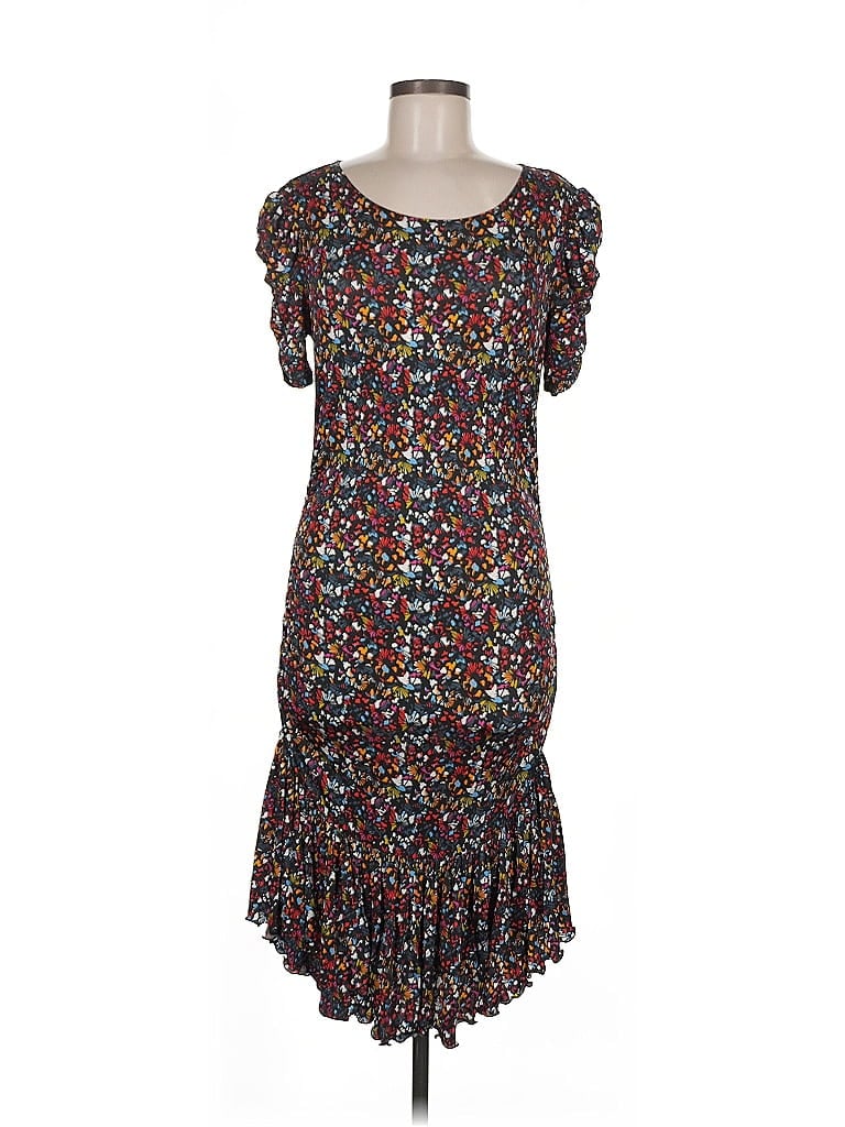 Tanya Taylor Paisley Red Brown Casual Dress Size M - photo 1