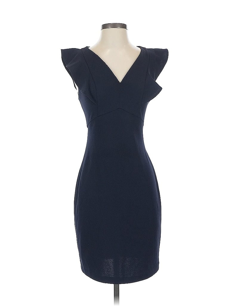 Pre-owned Express Cocktail Dress In Blue