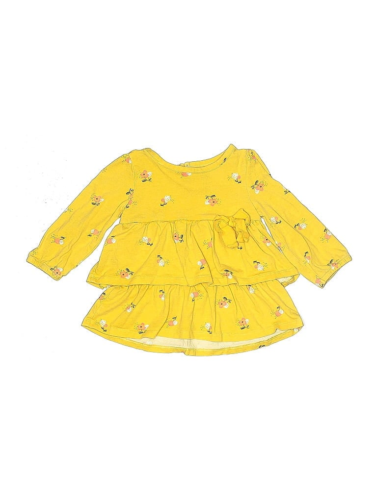 Pre-owned Just One You Made By Carter's Babies' Dress In Yellow