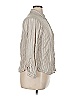 Cooper & Ella Stripes Tan Long Sleeve Button-Down Shirt Size XL - photo 4