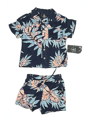 Volcom Short Sleeve Button-Down Shirt (view 1)