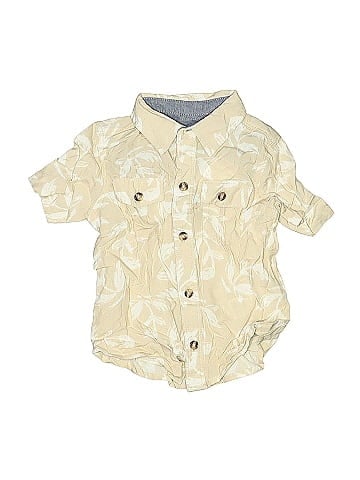 7 For All Mankind Short Sleeve Button-Down Shirt (view 1)