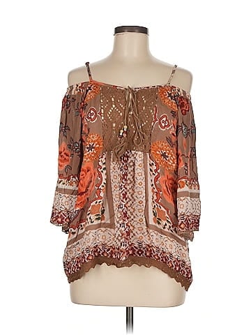 Angie 3/4 Sleeve Blouse (view 1)