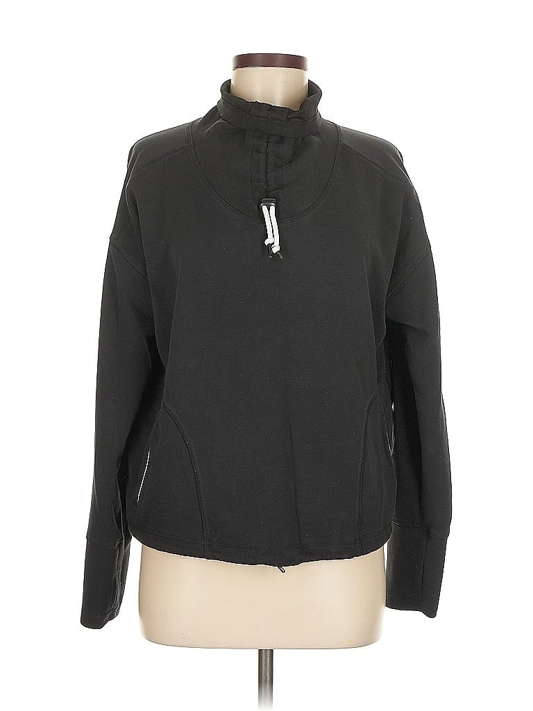 Pre-owned Sage Turtleneck Sweater In Black