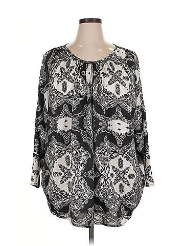 Natori Long Sleeve Blouse (view 1)