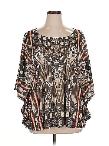 Style&Co 3/4 Sleeve Blouse (view 1)