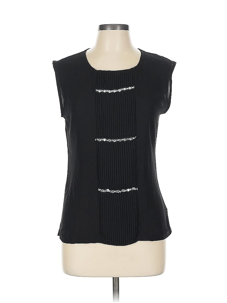 Pre-owned The Limited Sleeveless Blouse In Black