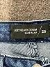 Just Black Blue Jeans Size 26 waist - photo 4