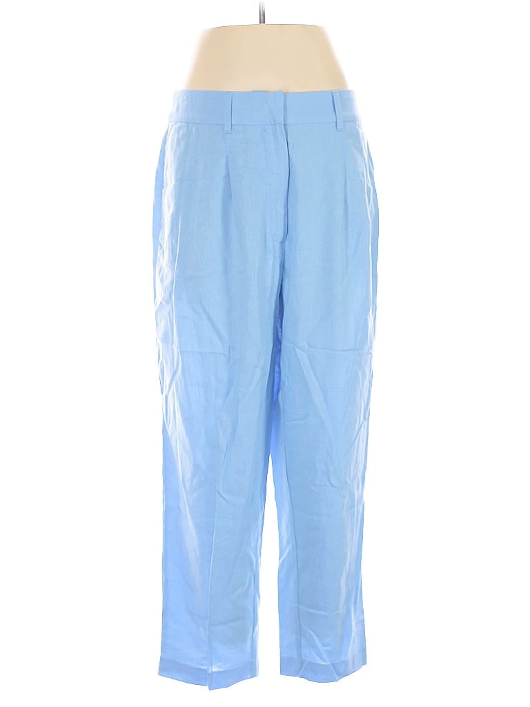 Dkny Linen Pants In Blue