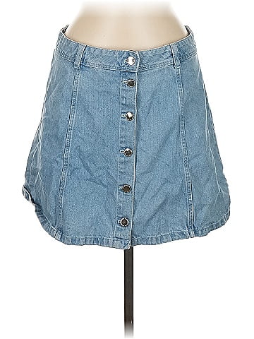Divided by H&M Denim Skirt (view 1)