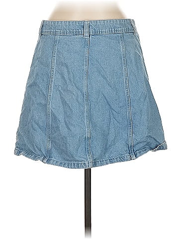 Divided by H&M Denim Skirt (view 2)