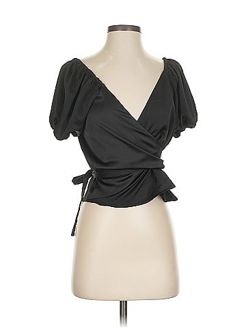 WAYF Short Sleeve Blouse (view 1)