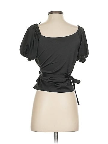 WAYF Short Sleeve Blouse (view 2)