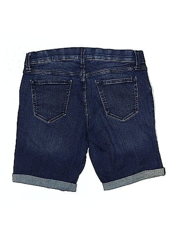 Isabel Maternity Denim Shorts (view 2)