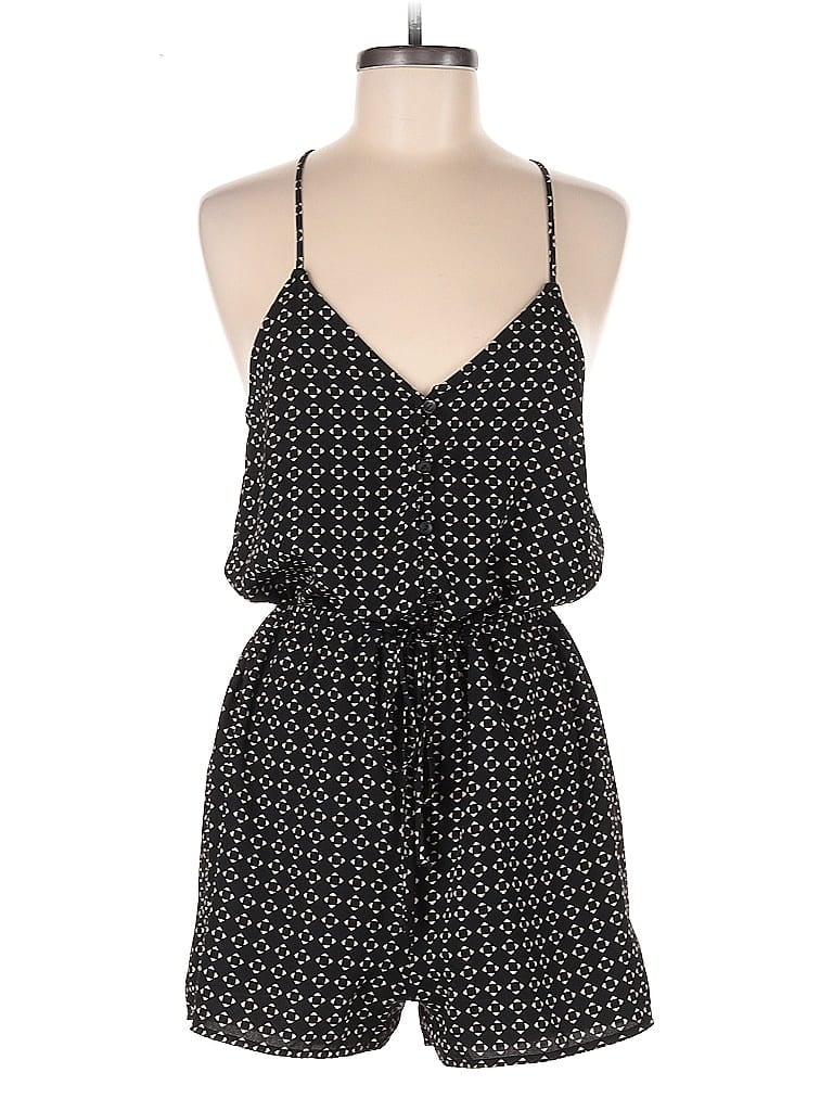 Pre-owned Silence And Noise Romper In Black