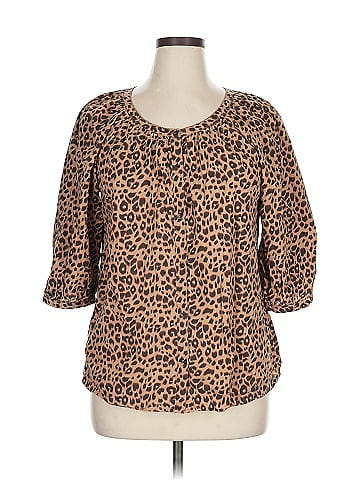 Gap Outlet 3/4 Sleeve Blouse (view 1)