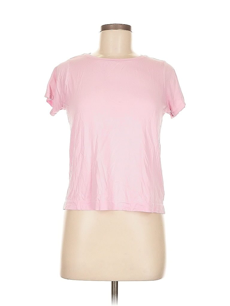 Pre-owned All In Motion Short Sleeve T-shirt In Pink