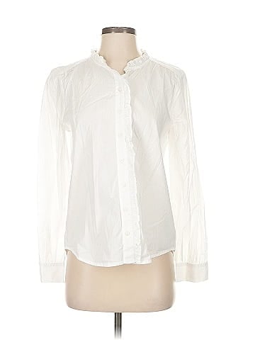 J.Crew Factory Store Long Sleeve Button-Down Shirt (view 1)