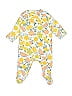 Just One You Made by Carter's Tropical Yellow Long Sleeve Onesie 0-3 MO / 3 MO - photo 2