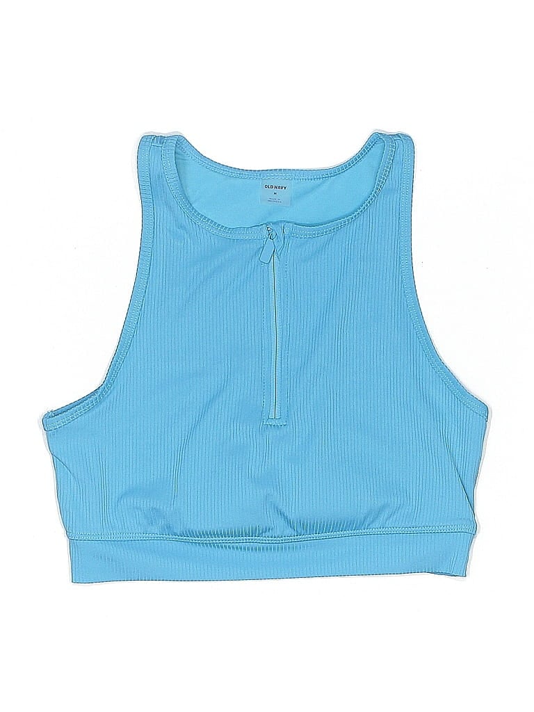 Pre-owned Old Navy Swimsuit Top Blue Swimwear