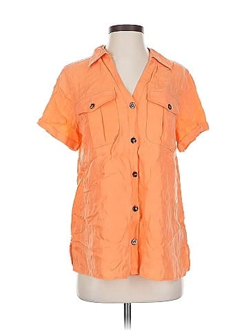 Soft Surroundings Short Sleeve Button-Down Shirt (view 1)