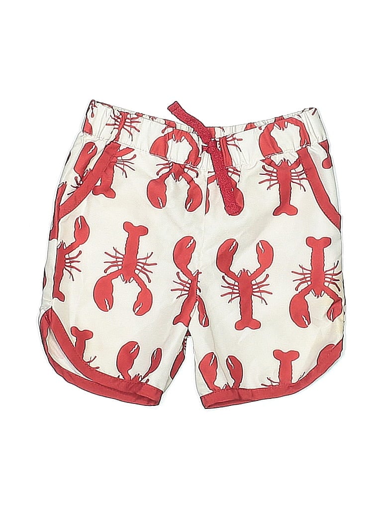 Click to view more detailed imagery on our partner's website Pre-owned Monica + Andy Babies' Board Shorts In Red